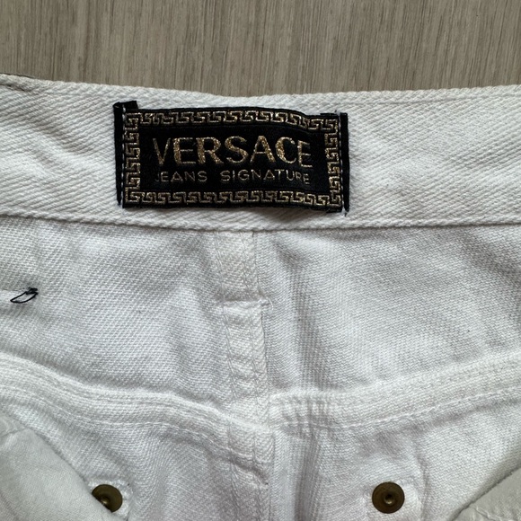 Vintage Versace White Jeans - Picture 2 of 9